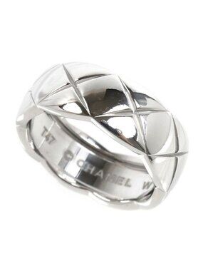 Chanel 18k White Gold Coco Crush Ring